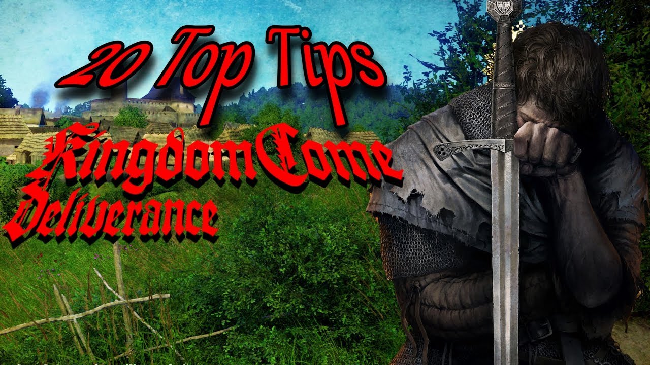 Melting se tv Fugtig Kingdom Come Deliverance 20 Top Tips - YouTube