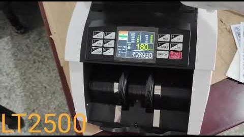 LT 2500 Mix value counting machine #LT2500mixvaluecountingmachine