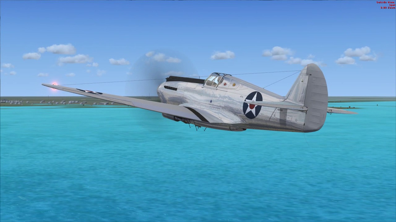 A2A P40 flight from Galveston, TX YouTube