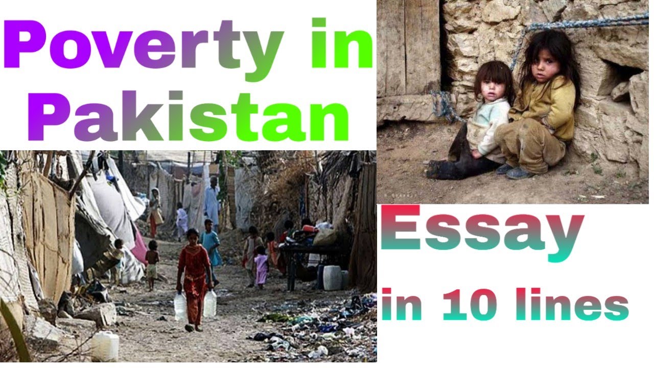 essay on poverty in pakistan 250 words