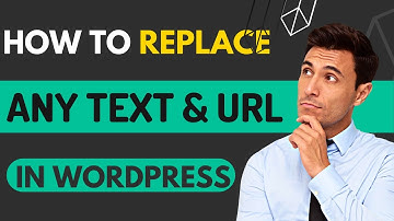 How to Replace any Text & URL in WordPress | TechHost VK