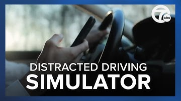 Driving simulator at Wayne State University measures danger levels of texting while driving