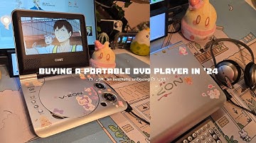 🧸buying a portable dvd player in 2024 | perfect for anime & oldies