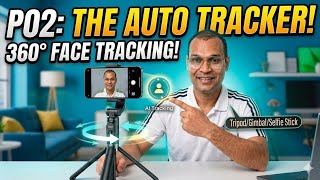 Discover the P02 Auto Face Tracking Tripod: The Ultimate Desk Gimbal for Creators!