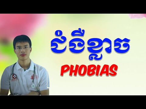 ជំងឺខ្លាច​​​​,Phobias