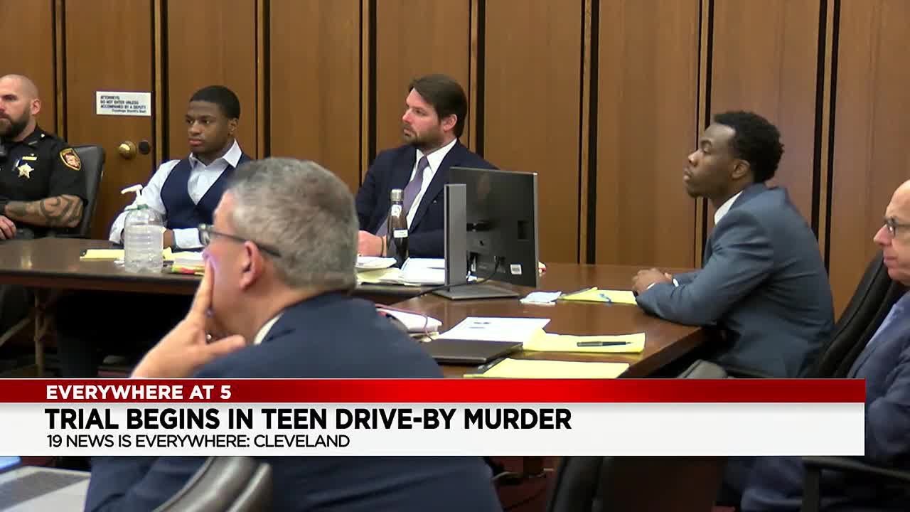 Trial begins in Cleveland teen drive-by murder - YouTube