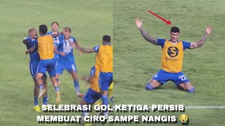 BOBOTOH dijamin muringkak, nangis & haru!! Full selebrasi gol ketiga PERSIB ke gawang Madura United
