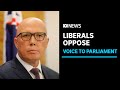 Liberal Party confirms opposition to Voice to Parliament | ABC News