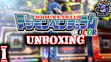 Digimon Pendulum Color! [UNBOXING / FIRST IMPRESSION] feat. Uchu! #Digimon