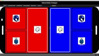 Setting up referee mobile User Interface Layout and Actions screenshot 2