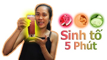 Sinh tố 5 phút với Dưa Hấu 🍉, Dưa Lưới 🍈 và Dưa Leo🥒| Sống hiệu quả| Ngọc Ngọc