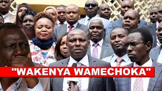 Shocked Ruto as UDA and Azimio leaders team up to reject finance bill 2024!