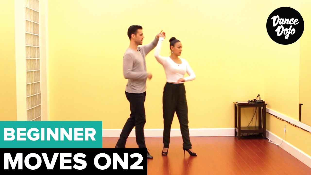 Left Turn - Salsa Turns for Beginners On2 | TheDanceDojo.com - YouTube