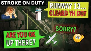 Controller SUFFERS A STROKE | Pilots Call for Medical Assistance!