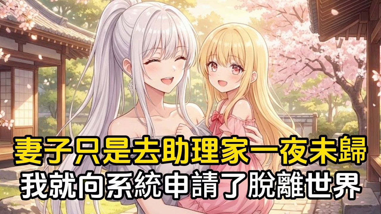 總裁妻子沒想到，她只是帶著女兒去男助理家呆了一晚，我就向系統申請了脫離攻略世界#動漫 #漫畫 #二次元 #戀愛