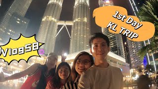 【Vlog 58】1st day KL Trip | 带着三国美女游KL