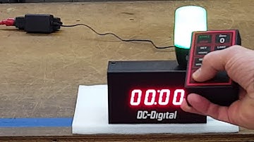 DC-10T-DN-W-ANDON (Wireless Countdown Timer with ANDON Light and Buzzer)