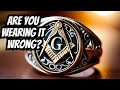 This will CHANGE the way you wear your Masonic Ring FOREVER