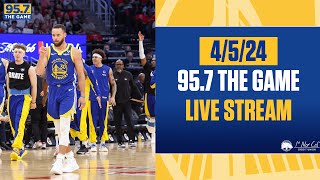 The Warriors Came Out To Play And All But Clinched A Play-In Spot | 95.7 The Game Live Stream