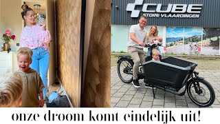 Voor het eerst ongesteld na BEVALLING & We hebben een BAKFIETS | Weekvlog✨