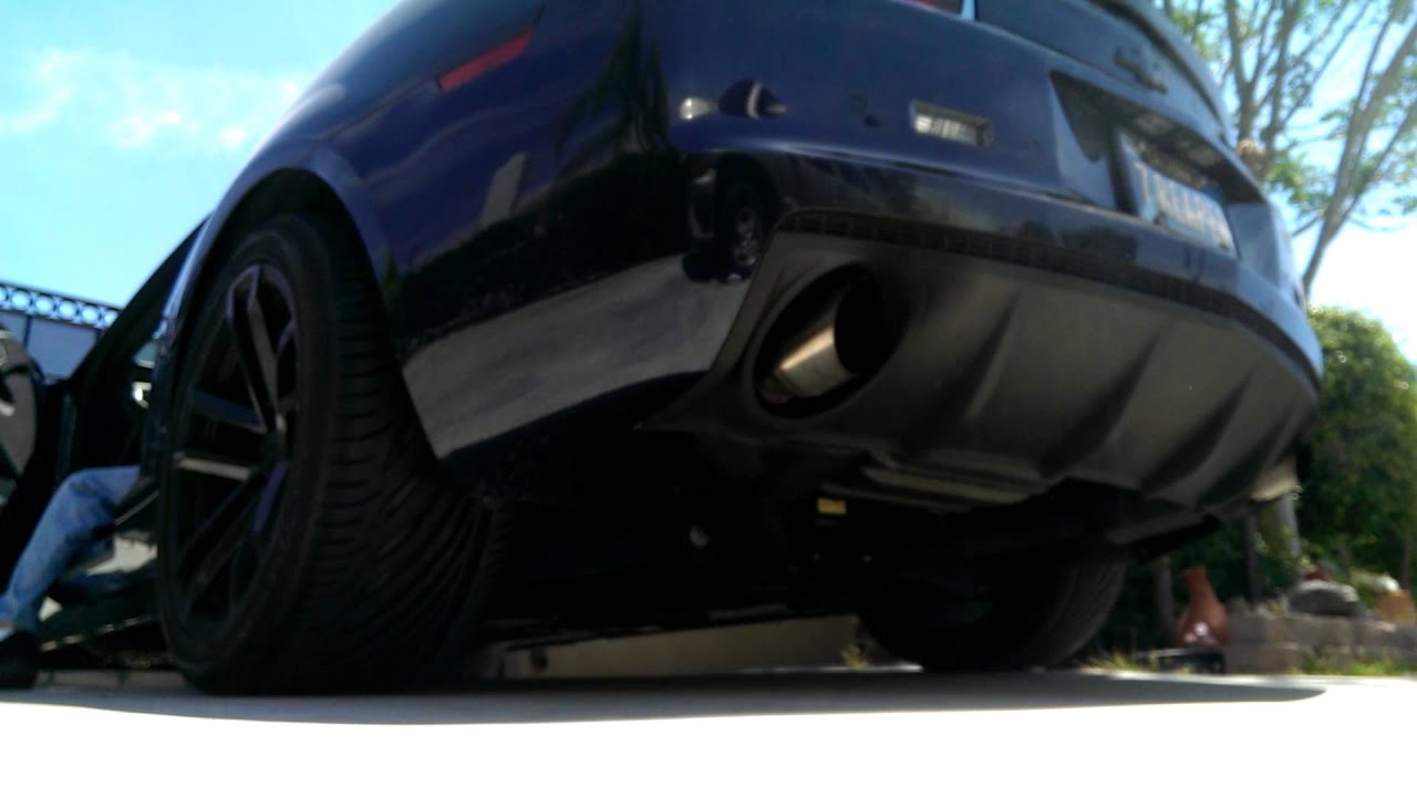 2012 SS Camaro exhaust sound (RCM). - YouTube