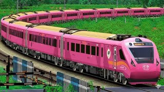 Train High Speed Crossing in Railway Gate | BUMPY RAILROAD | Train Simulator | Railwork | NTG GAMING