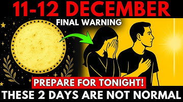 🚨 11–12 DEC: Your TEST Is OVER — 7 Signs the Universe Is Delivering Your RESULT!