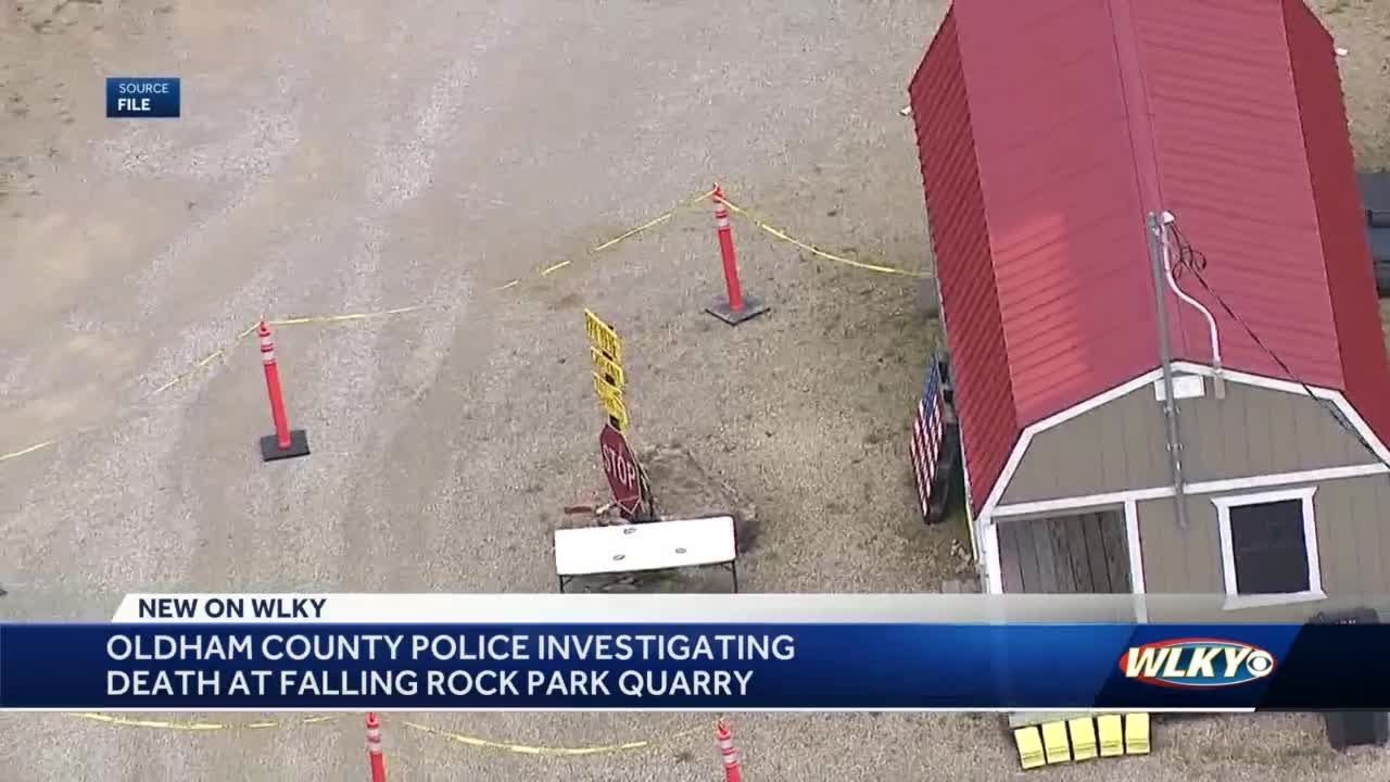 Oldham County Police investigating death at Falling Rock Quarry - YouTube