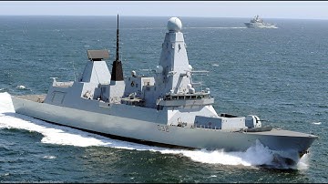 Type 45  British Navy Daring Class Destroyer