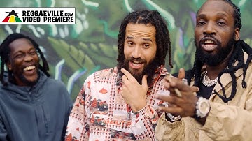 Keznamdi, Mavado, Marlon Asher & Major Seven -  Bun Di Ganja [Official Video 2025]