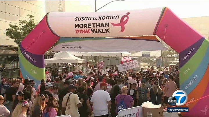 Susan G. Komen 'More Than Pink Walk' returns to LA...
