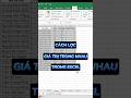 Cách lọc dữ liệu trùng nhau trong Excel #tinhocvanphong #daotaotinhoc #excel