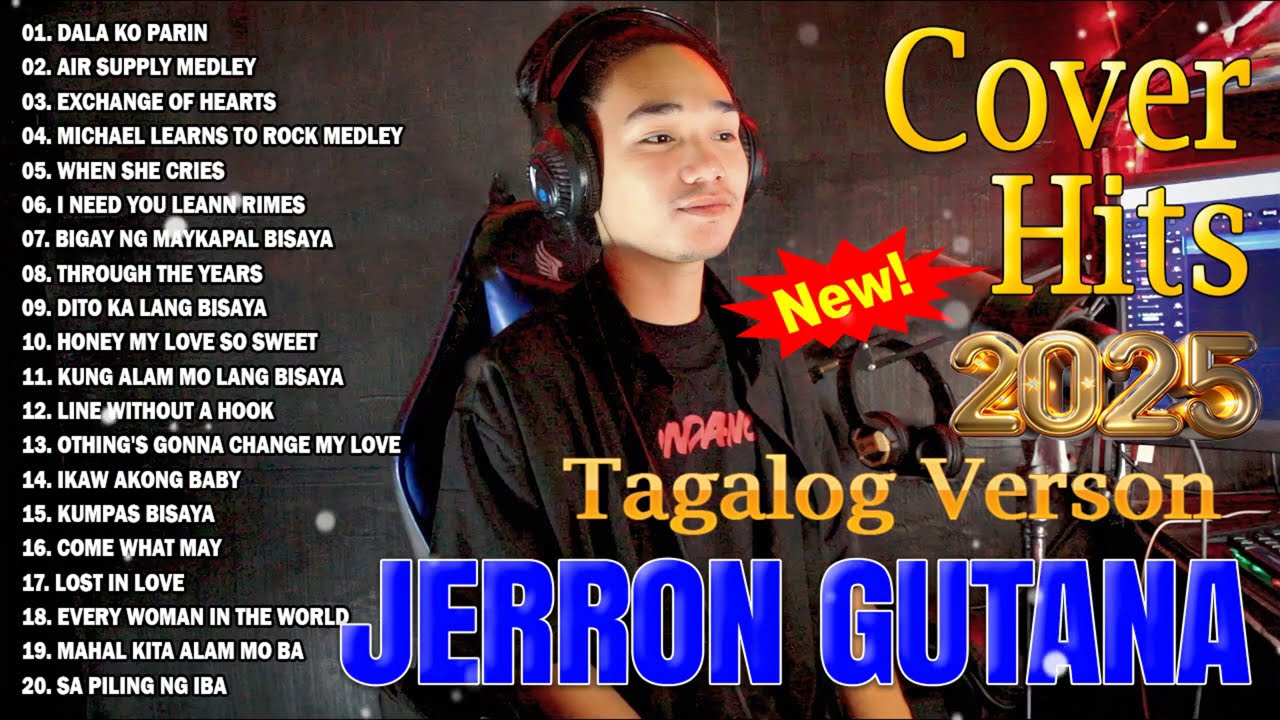 Jerron Gutana Cover 2025 |  Air Supply Medley Tagalog Version | Love Song Filipino Music