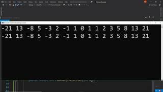 Fibonacci sequence implemented in C# iterative and recursive with negative numbers Wealth