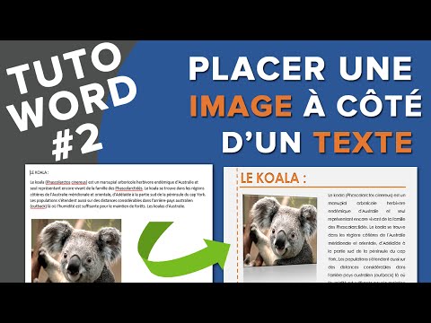 Vidéo: Comment Insérer Une Image Dans Du Texte Dans Word