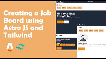 Build a Modern Job Board from scratch with Astro JS and Tailwind in 90 minutes