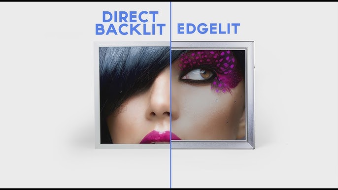 Edge Lit LED VS Direct LED VS Full Array LED Televisions | Backlight Bleeding | Local - YouTube