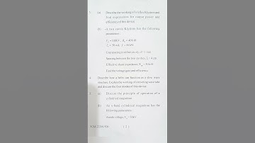 M.Sc Physics 3 Sem Paper 4(Microwaves) || Allahabad University #mscphysics #physicspaper #microwaves