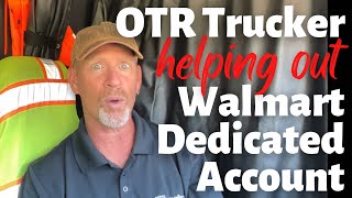 Trying Out the Walmart Dedicated Account | Crete Carrier