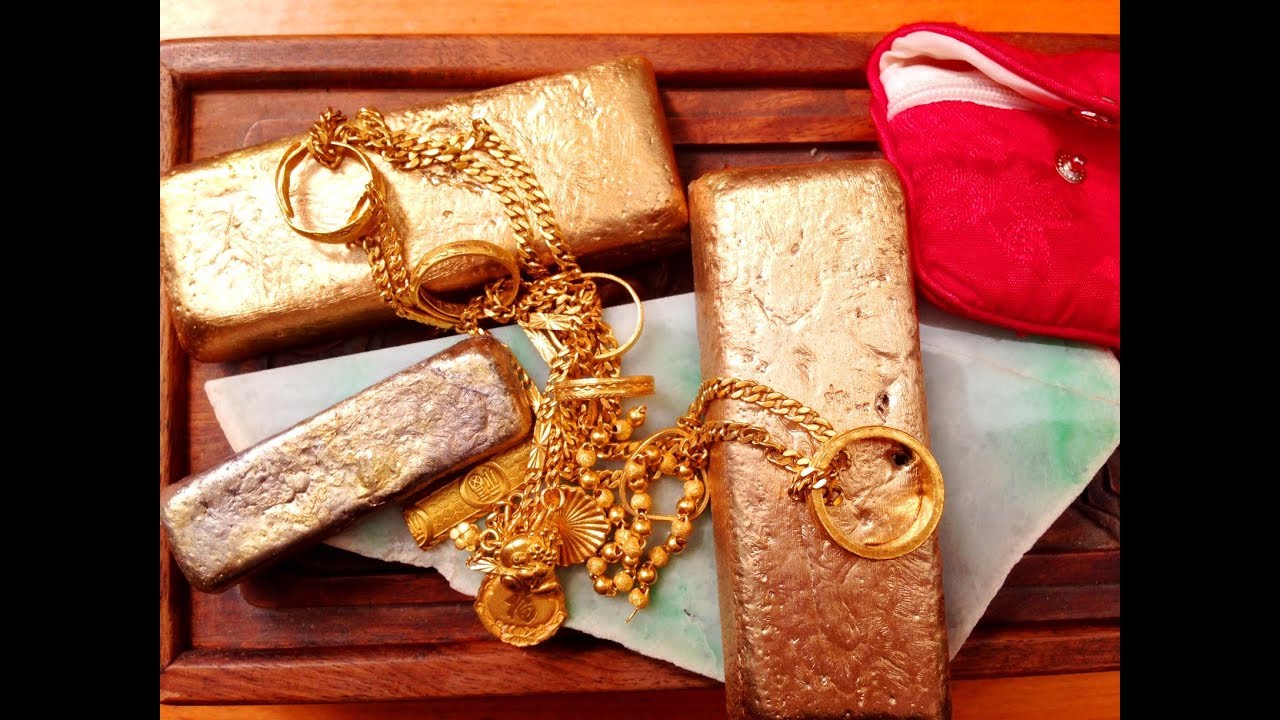 MAKING GOLD BARS from my DETECTING GOLD FINDS!! And introduction to