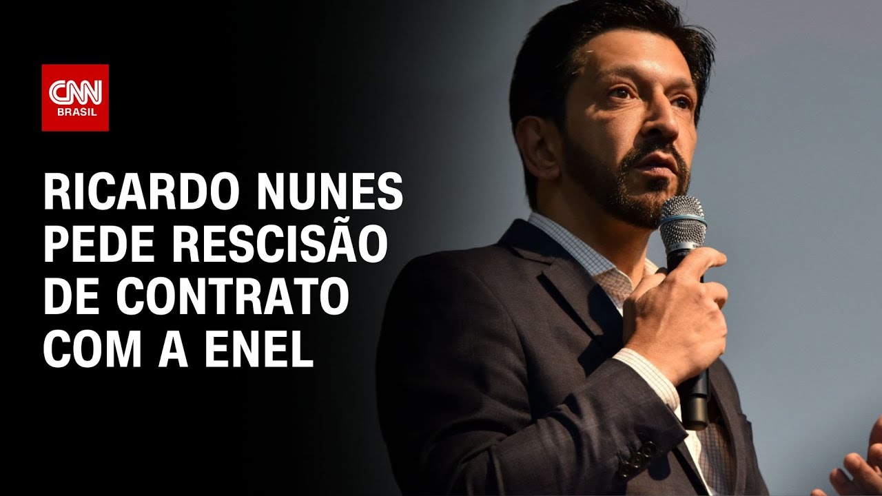 Ricardo Nunes pede rescisão de contrato com a Enel | CNN NOVO DIA