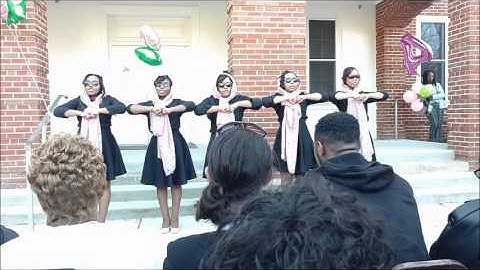 Spring 2016 New Member Presentation - Alpha Kappa Alpha - Lambda Delta