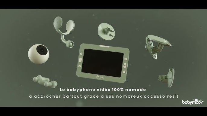 Babyphone caméra Longue Autonomie, Batterie rechargeable - YOO Go+
