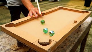 DIY Billiard Table Mini from Cardboard