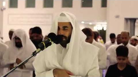القارئ محمد طه الجنيد - أواخر سورة الزمر - جامع راشد الزياني - رمضان 1438هـ.MUHAMMAD TAHA ALJUNAYD