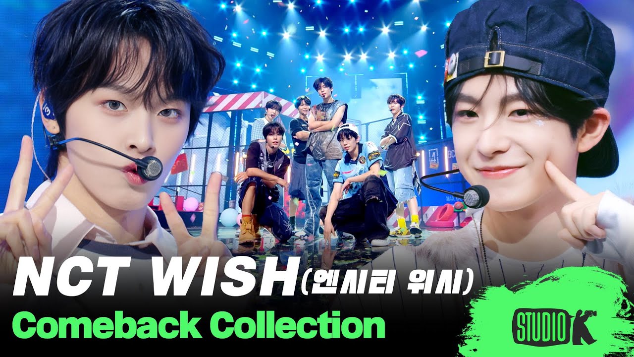 청량함이 pop⭐ 달콤함이 pop⭐ 엔시티 위시의 데뷔곡 'WISH'부터  'Miracle'까지 무대 몰아보기 | NCT WISH Stage Compilation