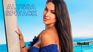 Alyssa Spivack / Bikini Model & Influencer / Lifestyle & Biography