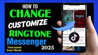 Ganito kaladali magpalit ng ringtone sa messenger gamit ang viral sound sa tiktok (2025) screenshot 5