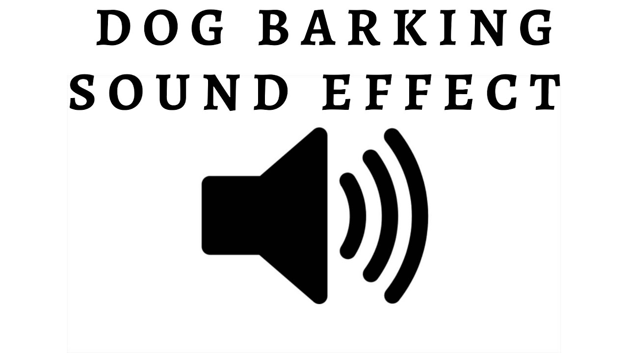 Barking sound