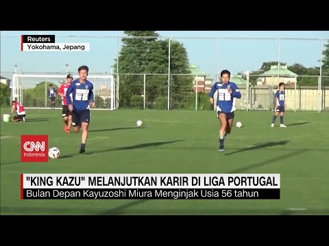 'King Kazu' Legenda Sepak Bola Jepang Melanjutkan Karir di Liga Portugal